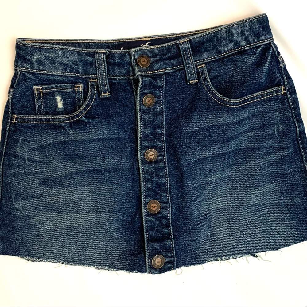 Hollister High Rise Vintage Stretch Skirt